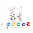 Кружка для росписи красками «Кораблик в море» - фото 25429539