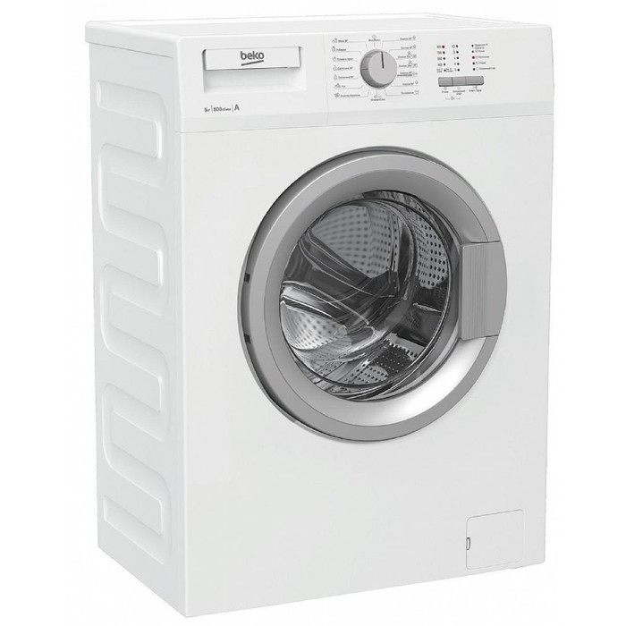 Стиральная машина Beko WRS 54P1 BSW, класс А, 800 об/мин, 5 кг, бело-серая - фото 51437513