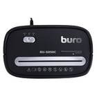 Шредер Buro Home BU-S050C (P-3), фрагменты 5×35 мм, 5 листов, уничтожает пластиковые карты, 13 л - Фото 3