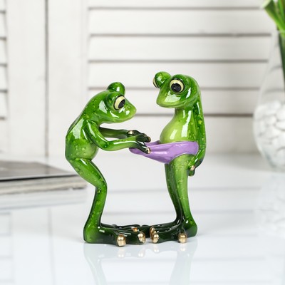 Фигурка полистоун лак «Лягушата: Давай знакомиться», 14×11×6.5 см