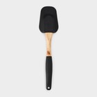 Лопатка Доляна «Макота», 26.5×6.5 см, цвет бежевый/черный - Фото 4