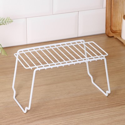 Полка универсальная Доляна, 25.5×14×14.3 см, белая