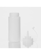 Бутылка для соуса, 450 мл, 6.5×20 см, пластик, белая - Фото 3