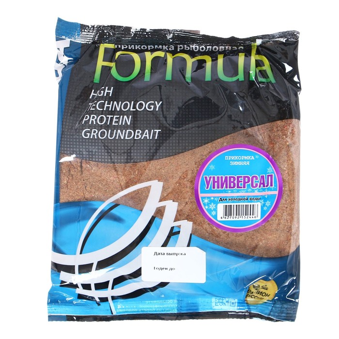 

Прикормка зимняя ALLVEGA Formula Winter 500 г, УНИВЕРСАЛЬНАЯ