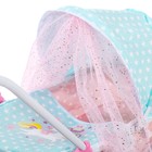 Коляска для кукол, универсальная, с металлическим каркасом - Фото 2