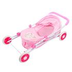 Коляска для кукол, универсальная, с металлическим каркасом - Фото 6