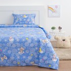 Детское постельное бельё Экономь и Я «Мишки» 1.5 сп, цвет голубой, 145х210, 150х210, 50х70 см - Фото 1