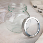 Банка стеклянная для сыпучих продуктов «Классика», 700 мл, 11×8×12 см - Фото 3