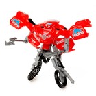 Робот "Мотоцикл", трансформируется, цвета МИКС, в пакете - фото 4294896