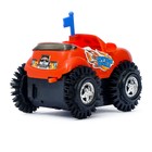 Машина-перевёртыш «Кабриолет», работает от батареек, световые эффекты, МИКС, в пакете - фото 24577583