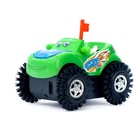 Машина-перевёртыш «Кабриолет», работает от батареек, световые эффекты, МИКС, в пакете - фото 24577584