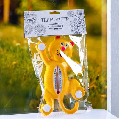 Термометр оконный «Тигр», пластиковый, «Добропаровъ»