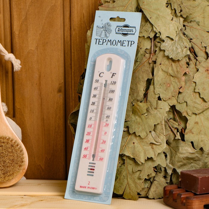 Пластиковый термометр "Модерн" в блистере (-50 +50) - Фото 1