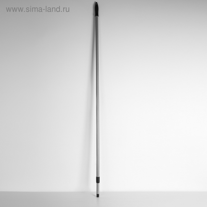 Черенок телескопический, 143-255 см, металл, цвет серый - Фото 1