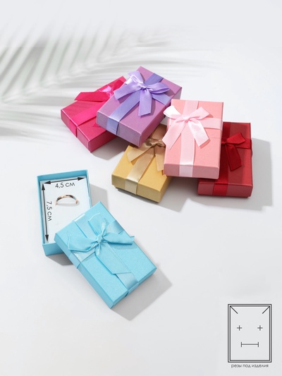 Коробочка подарочная под набор «Палетка», 5×8 см, МИКС