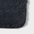 Набор ковриков для ванной и туалета Доляна «Пушистик», 2 шт, 40×50, 50×80 см, цвет серый - Фото 2