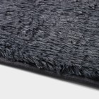 Набор ковриков для ванной и туалета Доляна «Пушистик», 2 шт., 40×50, 50×80 см, серый - Фото 4