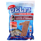 Прикормка зимняя увлажненная DELFI ICE Ready, лещ - плотва, какао/корица, 500 г - Фото 1