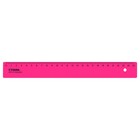 Линейка пластиковая «Стамм», 25 см, непрозрачная, неоновые цвета, МИКС - Фото 3