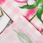 Кухонное полотенце «Доляна. Самой заботливой», 35×60 см, 100% хлопок, 160 г/м² - Фото 4