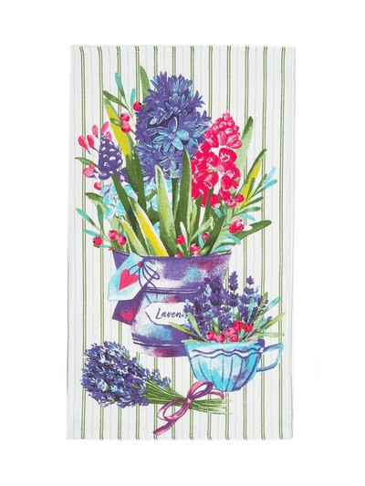 Полотенце кухонное «Цветочная радость» 35×60 см