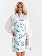 Фартук «Доляна» Eucalyptus, белый, 60×65 см, 100% хлопок, 164 г/м² - Фото 2