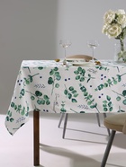 Скатерть «Доляна» Eucalyptus, 220×144 см, 100% хлопок, 164 г/м² - Фото 1