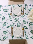 Скатерть «Доляна» Eucalyptus, 180×144 см, 100% хлопок, 164 г/м² - Фото 8