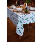 Скатерть «Доляна» Eucalyptus, 180×144 см, 100% хлопок, 164 г/м² - Фото 3