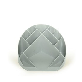 Подставка для канцелярских мелочей «Форум», серая 4754120