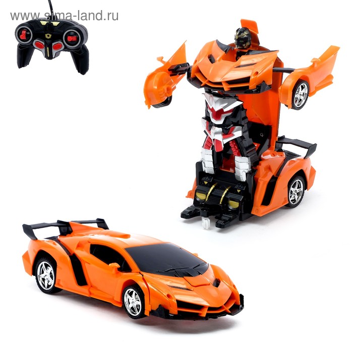 УЦЕНКА Робот радиоуправляемый «Ламбо», трансформер, 1:18, МИКС - Фото 1
