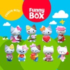 Набор для детей Funny Box «Девочка с мишкой», набор: радуга, инструкция, наклейки, МИКС, в пакете - фото 24232455