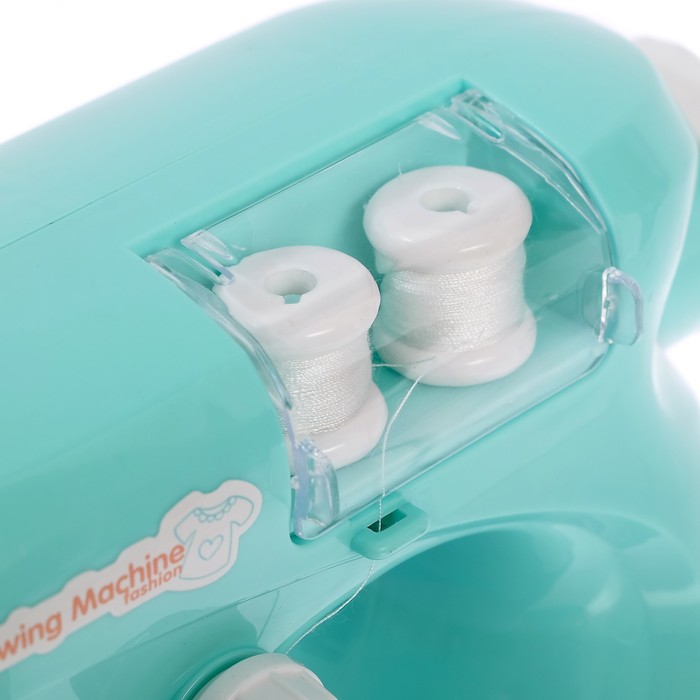 Швейная машина «Мята» с катушками, лапка двигается, световые и звуковые эффекты - фото 1905616665