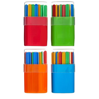 Счетные палочки «Стамм», 50 штук в пенале, МИКС