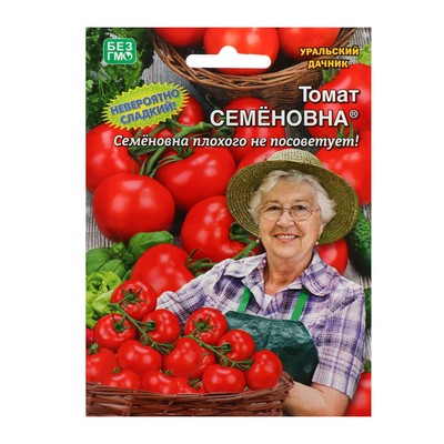 Семена томат «Семеновна», детерминантный, 20 шт., «Уральский Дачник»