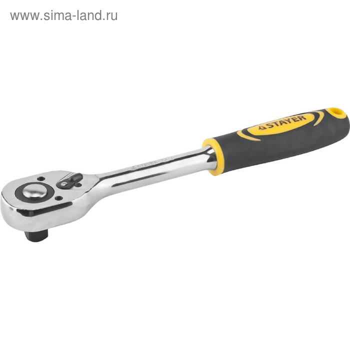 Трещотка STAYER PROFI 27786-1/2, 255 мм, 45 зубьев, 1/2