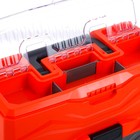 Ящик рыболовный Tackle Box трёхполочный NISUS, оранжевый - Фото 4