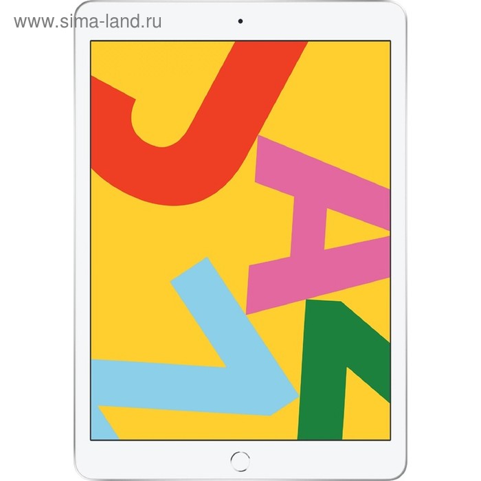 Планшет Apple iPad (MW752RU/A), 10.2", 32 Гб, Wi-Fi, цвет серебристый - Фото 1