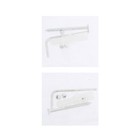 Комплект Рейлинга ТУНДРА Модерн, 2 заглушки, 2 держателя, Труба ТУНДРА 600 мм, 1 мм - Фото 3