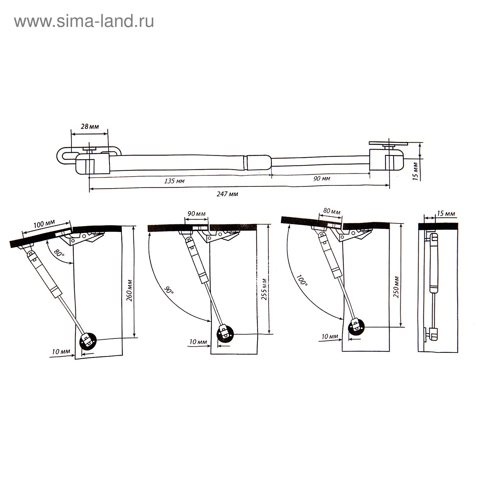 Газлифт мебельный схема установки Газлифт мебельный схема установки