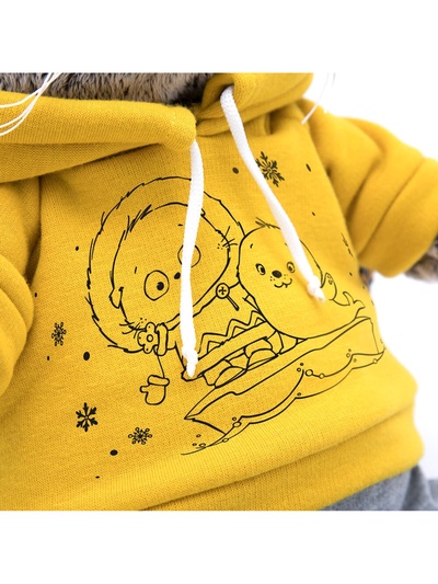 Мягкая игрушка «Кот Басик», в спортивном костюме, 22 см