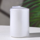 Свеча - цилиндр парафиновая, белый перламутр, 4×6 см - Фото 2