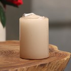 Свеча - цилиндр ароматическая "Капучино", 4х6 см - Фото 3