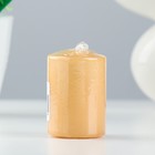 Свеча - цилиндр ароматическая "Корица", 4х6 см - Фото 2