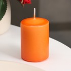 Свеча - цилиндр ароматическая "Сочное манго", 4х6 см - Фото 2
