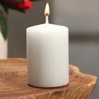 Свеча - цилиндр ароматическая "Французская ваниль", 4х6 см - фото 8925534