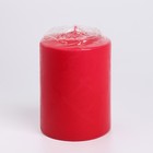 Свеча - цилиндр ароматическая "Бархатная роза", 5,6х8 см - Фото 3