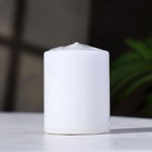 Свеча - цилиндр ароматическая "Белая лилия", 5,6х8 см - фото 6264738