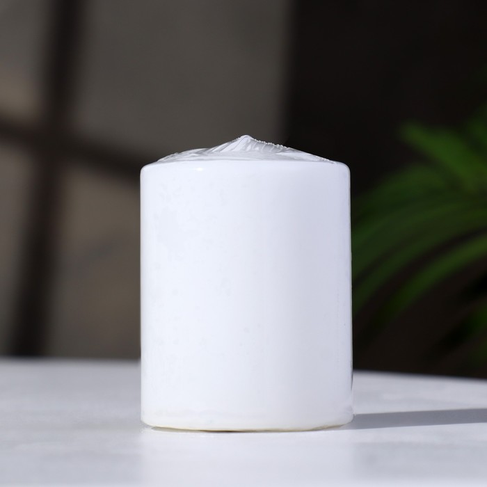 Свеча - цилиндр ароматическая "Белая лилия", 5,6х8 см - фото 1902687472