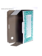 Короб архивный с клапаном А4 Calligrata, 75 мм, микрогофрокартон, до 700 листов, белый - Фото 3